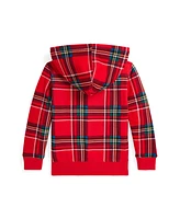 Polo Ralph Lauren Toddler and Little Boys Plaid Fleece Full-Zip Hoodie