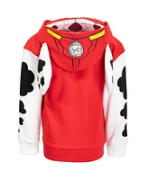 Paw Patrol Toddler Boys Rubble Chase Skye Fleece Zip Up Pullover Hoodie to