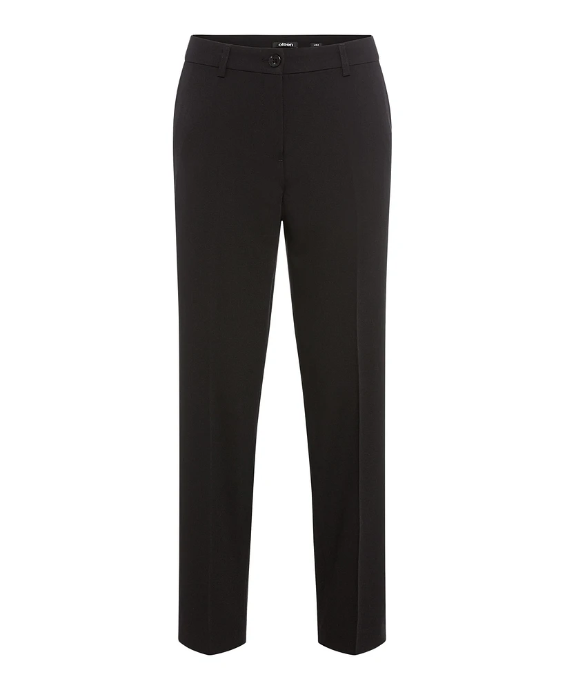 Olsen Women's Lisa Fit Straight Cropped Trouser