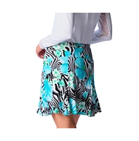 G Lifestyle Clothing Women's Godet Skort