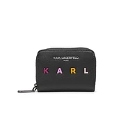 Karl Lagerfeld Paris Leather Zipper Wallet