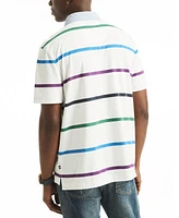 Nautica Men's Classic-Fit Striped Rugby Polo