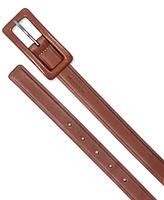 Michael Kors Leather Covered Buckle Belt