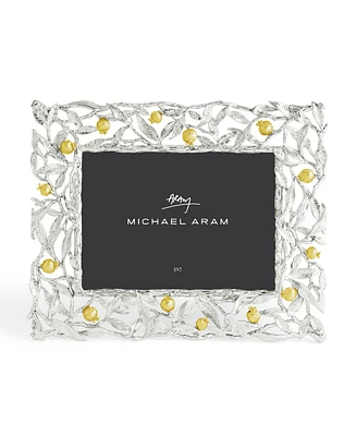 Michael Aram Pomegranate Silver and Gold Frame, 5" x 7"