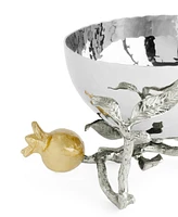 Michael Aram Pomegranate Silver and Gold Nut Bowl