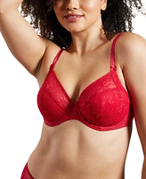 Wacoal Women's Lifted Luxury Full Figure Lace Underwire Bra 855433