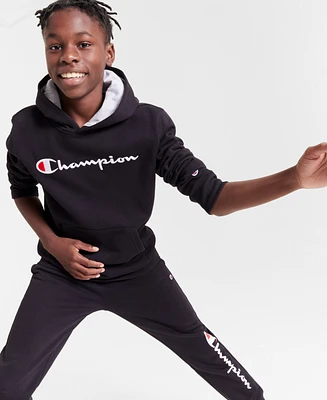 Champion Big Boys Signature Pullover Hoodie