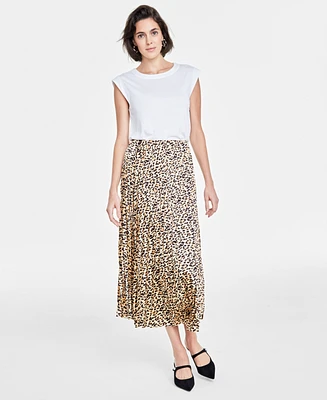 On 34th Women's Pleated Midi Skirt, Created for Macy's