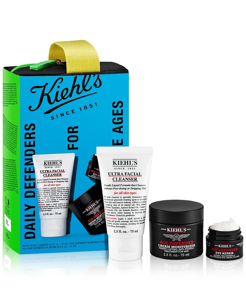 Kiehl's Since 1851 3-Pc. Daily Defenders Skincare Set