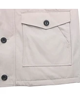 Rokka&Rolla Men's Parka Jacket with Detachable Trim