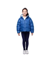 Rokka&Rolla Girls Heavyweight Puffer Jacket Sherpa Lined Bubble Coat