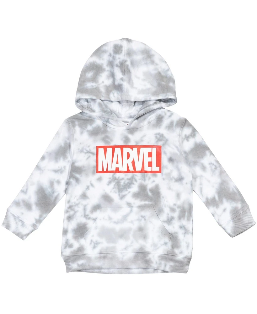 Marvel Boys Comics Iconic Logo Fleece Pullover Hoodie to