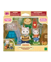 Calico Critters Exciting Exploration Set Latte Cat Brother and Baby