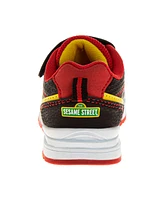 Sesame Street Kids Elmo Hook and Loop Fashion Sneaker. (Toddler/Little Kids)