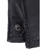 Kessler Men's Men`s Hand-sewn Premium Lamb Leather Touchscreen Gloves "Billie"