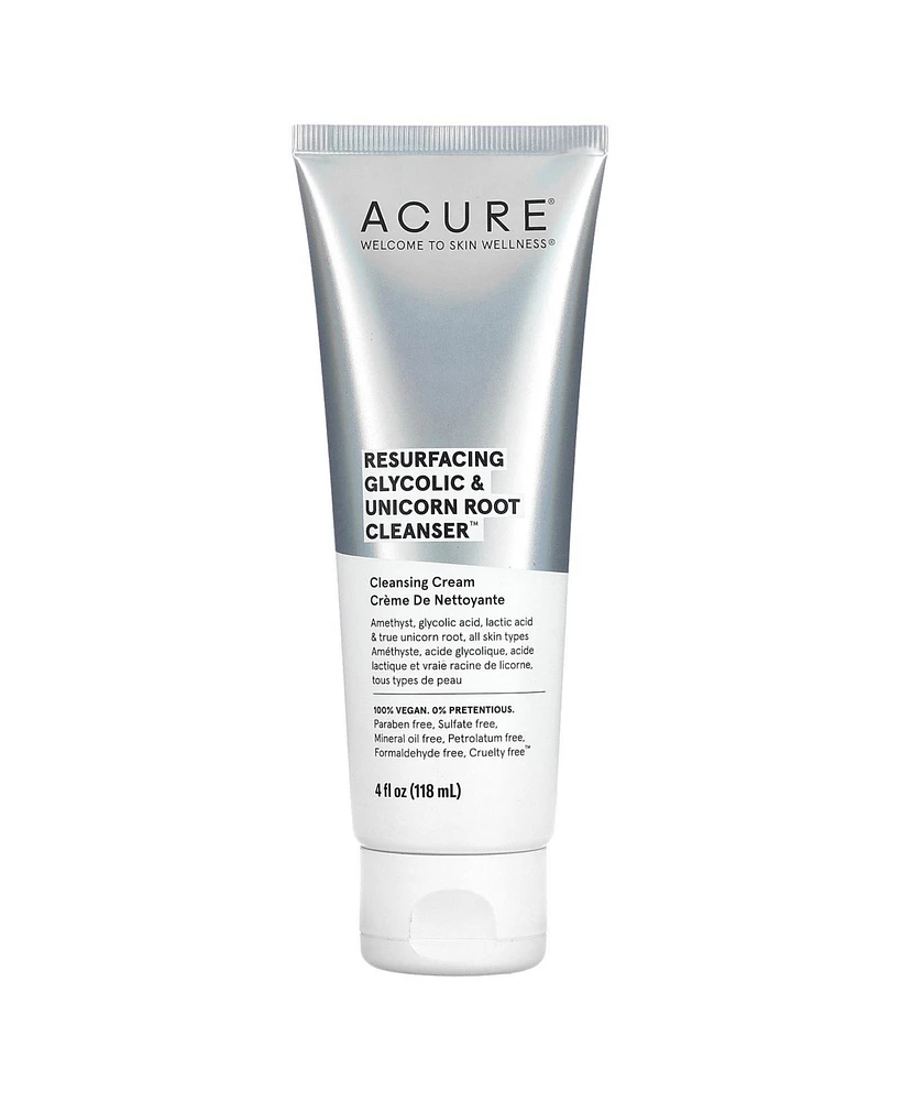 Acure Resurfacing Glycolic & Unicorn Root Cleanser