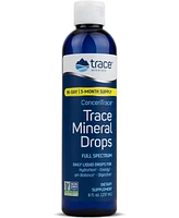 Trace Minerals ConcenTrace Drops | Full Spectrum Minerals | Ionic Liquid Magnesium, Chloride, Potassium | Low Sodium | Energy, Electrolytes