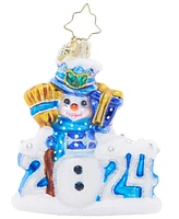 Christopher Radko Coolest Year Yet 2024 Gem Ornament