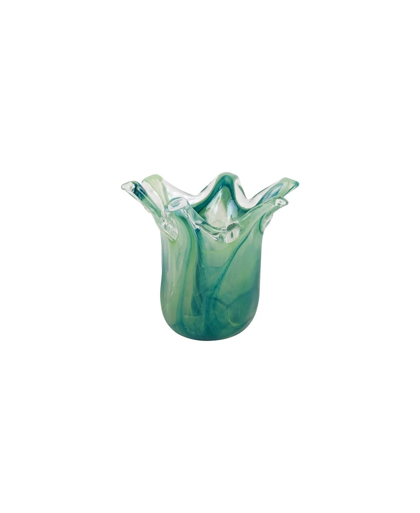 Vietri Onda Glass Petite Vase