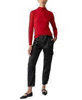 Sanctuary Women's High-Shine Belted Cargo Pants