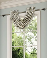 J Queen New York Martina Window Waterfall Valance, 33" x 43"