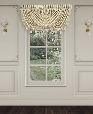 J Queen New York Sezanne Window Waterfall Valance, 33" x 43"