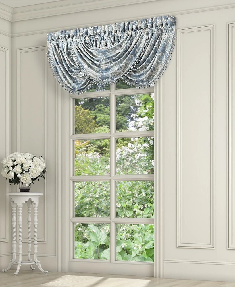 J Queen New York Celtic Window Waterfall Valance, 33" x 49"