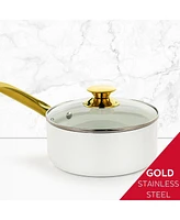 Holstein Housewares 3.5QT Ceramic Nonstick Sauce Pan