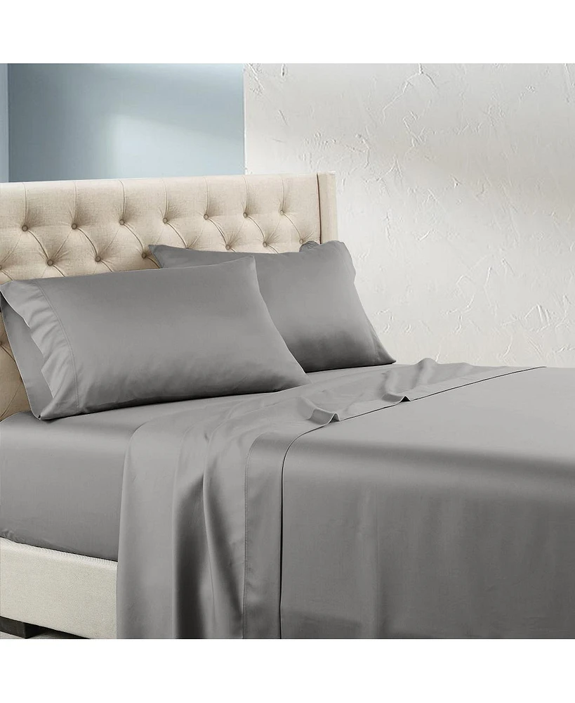 Egyptian Linens 800 Thread Count Heavyweight Cotton Bed Sheet Set - Made Usa, Queen