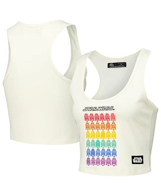 Freeze Max Women's R2-D2 Star Wars Rainbow Tri-Blend Tank Top