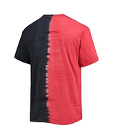 Mitchell & Ness Men's Red Dallas Burn Vertical Tie-Dye Top