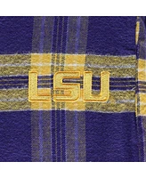 Profile Men's Purple Lsu Tigers Big Tall 2-Pack T-Shirt Flannel Pants Set