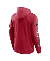 Fanatics Men's Red Tampa Bay Buccaneers Extra Innings Pullover Hoodie