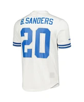 Mitchell & Ness Men's Barry Sanders Detroit Lions Retired Player Name Number Mesh Top