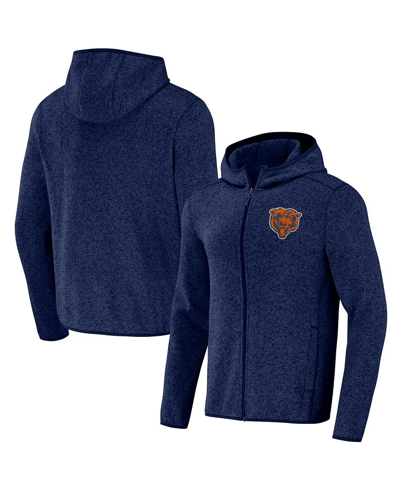 Nfl x Darius Rucker Collection by Fanatics Men's Navy Chicago Bears Fleece Pullover Hoodie