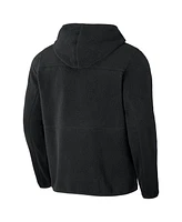 Fanatics Men's Black Carolina Panthers Sherpa Full-Zip Hoodie