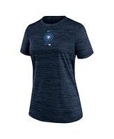 Nike Women's Navy Chicago Cubs City Connect Practice Velocity T-Shirt