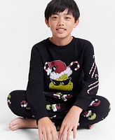 Epic Threads Little Big Boys Merry Grinchmas Fleece Sweatshirt Printed Sweatpants Created For Macys