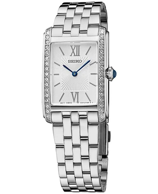 Seiko Women's Stainless Steel Bracelet Watch 23mm x 33mm