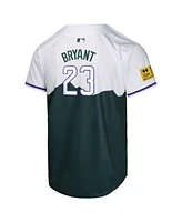Nike Big Boys and Girls Kris Bryant Green Colorado Rockies City Connect Limited Player Jersey