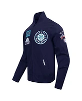 Pro Standard Men's Navy Seattle Mariners Area Code Twill Full-Zip Jacket