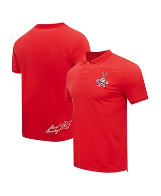 Freeze Max Men's Bugs Bunny Red Looney Tunes Freshen Up Polo