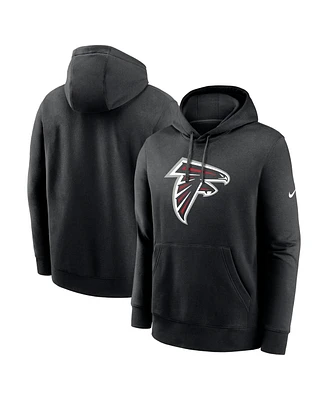 Nike Men's Black Atlanta Falcons Club Logo Pullover Hoodie