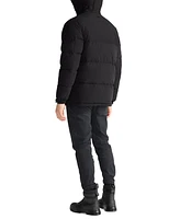 Tumi Men's Asymmetrical Zip Premium Down Fill Heavyweight Puffer