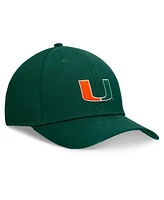 Top of the World Men's Green Miami Hurricanes Spacer Flex Hat