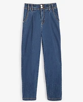 On 34th Women's Pleated Tapered-Leg Jeans, Created for Macy's