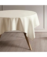 Half Price Drapes Light Cream Performance Twill Table Cloth