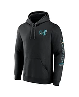 Fanatics Men's Black San Jose Sharks Revolution Pullover Hoodie