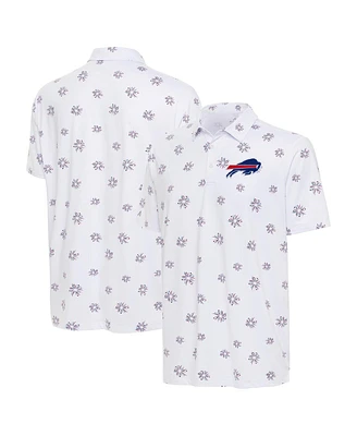 Antigua Men's White Buffalo Bills Fireworks Polo