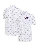 Antigua Men's White Buffalo Bills Fireworks Polo